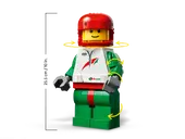Up-Scaled Racing Driver Minifigure