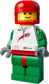 Up-Scaled Racing Driver Minifigure