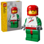 Up-Scaled Racing Driver Minifigure