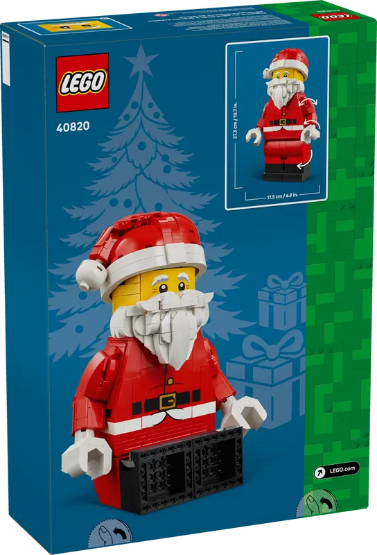 Up-Scaled Santa Minifigure
