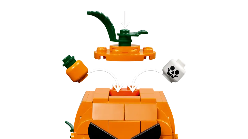 Jack-o'-Lantern Pickup Truck
