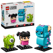 Sulley, Mike and Boo Figures