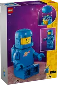 Up-Scaled Blue Astronaut Minifigure