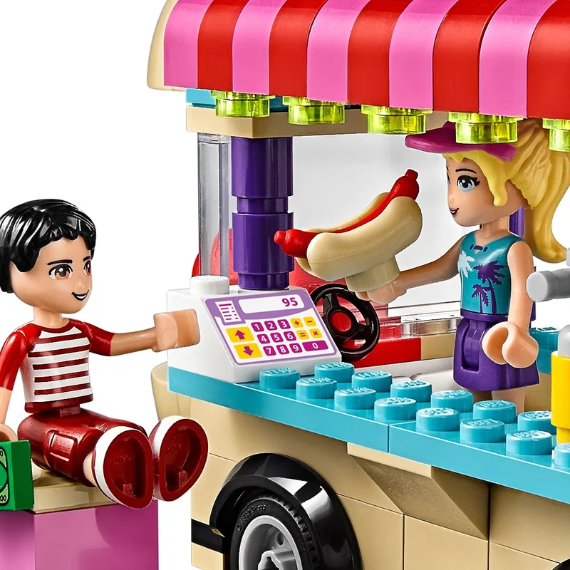 Amusement Park Hot Dog Van