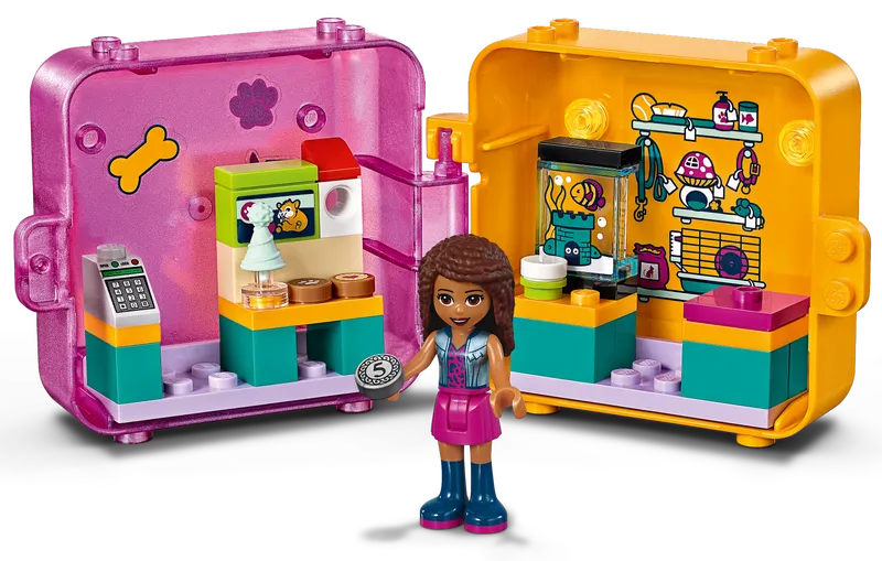Andrea's Shopping Play Cube Andrea's Shopping Play Cube