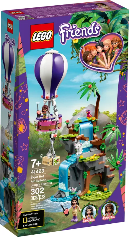 Tiger Hot Air Balloon Jungle Rescue Tiger Hot Air Balloon Jungle Rescue