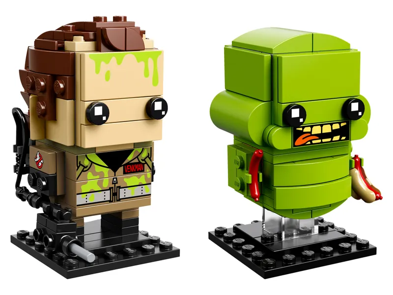 Peter Venkman & Slimer Peter Venkman & Slimer