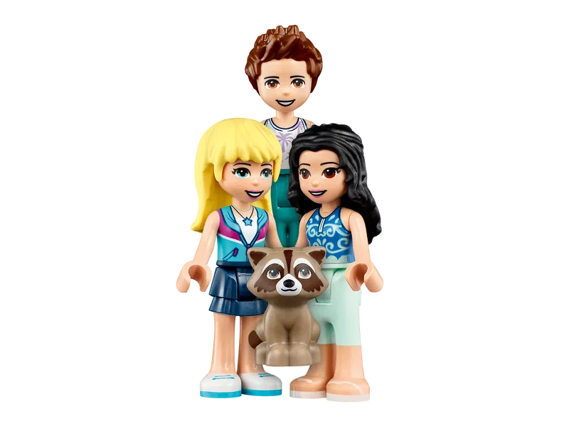 Forest Camper Van and Sailboat