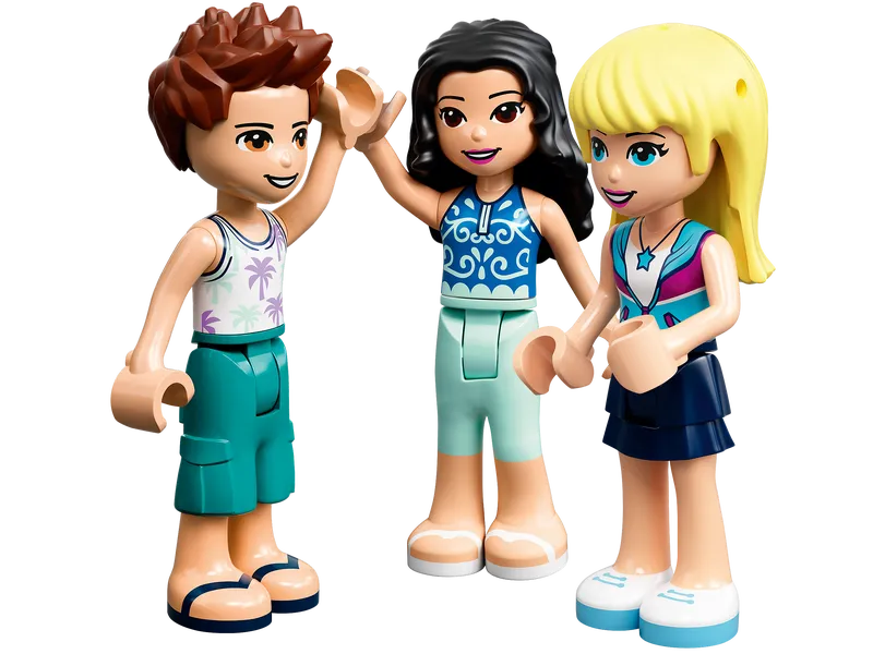 Forest Camper Van and Sailboat