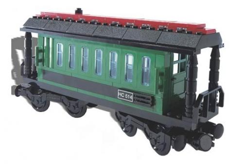 Passenger Wagon Green (White Box) Passenger Wagon Green (White Box)