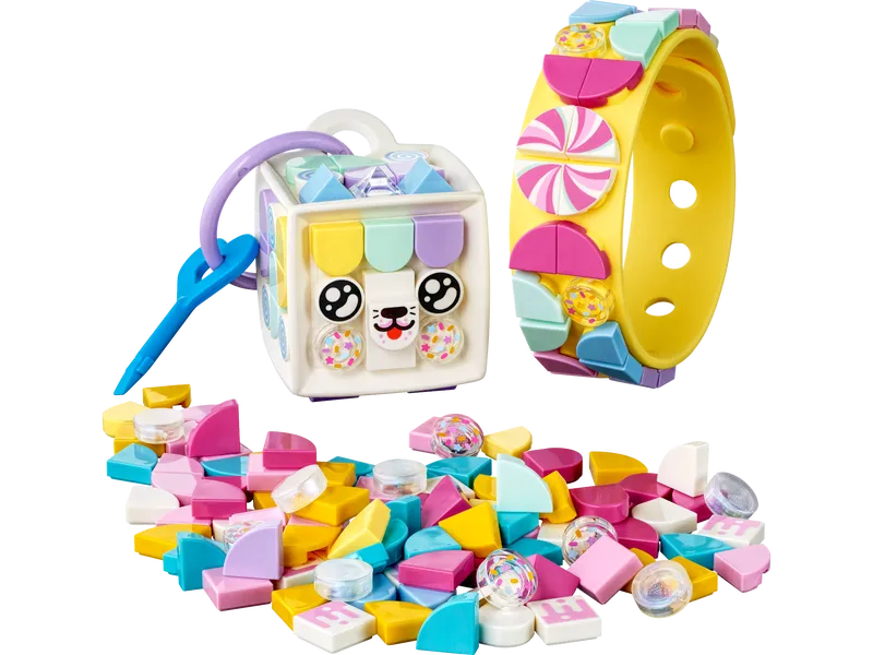 Candy Kitty Bracelet & Bag Tag