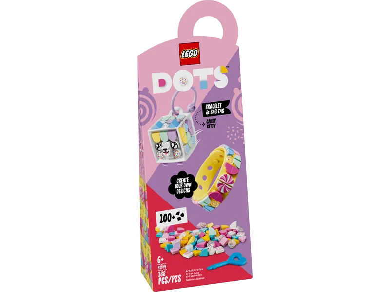 Candy Kitty Bracelet & Bag Tag