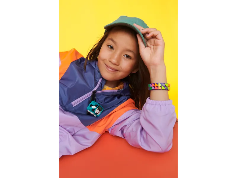 Neon Tiger Bracelet & Bag Tag Neon Tiger Bracelet & Bag Tag