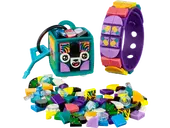 Neon Tiger Bracelet & Bag Tag