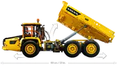 6x6 Volvo Articulated Hauler