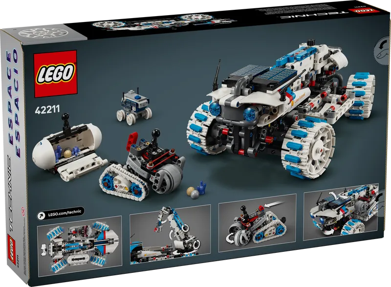 Lunar Outpost Moon Rover Space Vehicle
