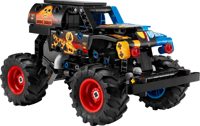 Monster Jam Grave Digger Fire and Ice