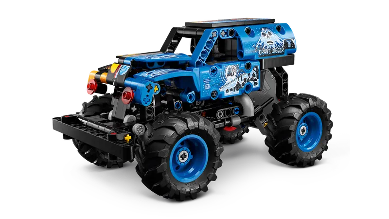 Monster Jam Grave Digger Fire and Ice