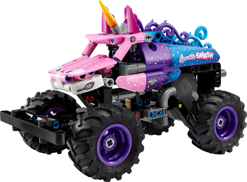Monster Jam  Sparkle Smash Pull-Back