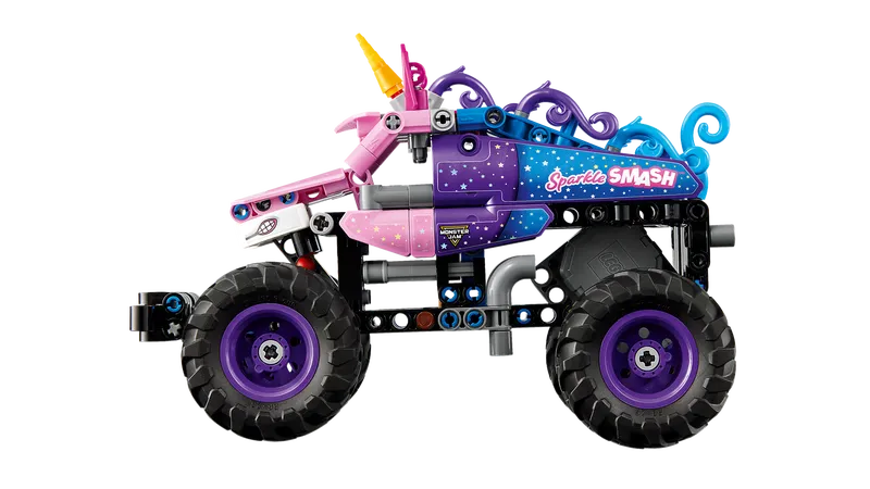 Monster Jam  Sparkle Smash Pull-Back