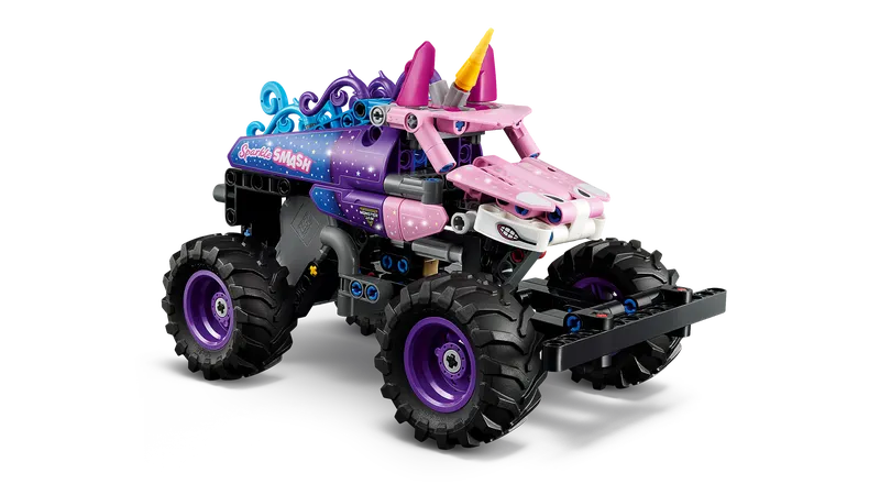 Monster Jam  Sparkle Smash Pull-Back