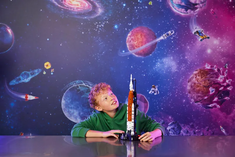 NASA Artemis Space Launch System Rocket