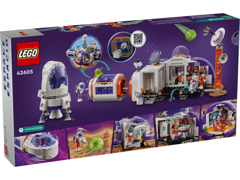 Mars Space Base and Rocket Mars Space Base and Rocket