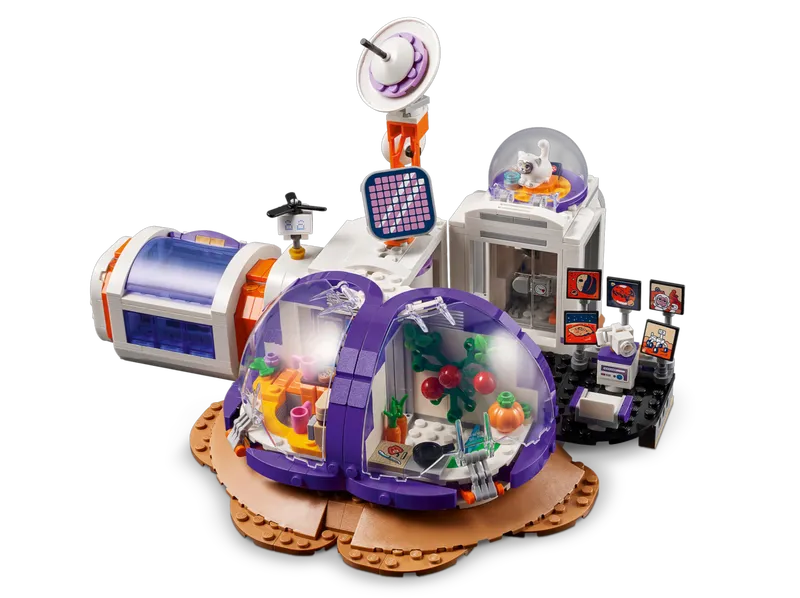 Mars Space Base and Rocket Mars Space Base and Rocket