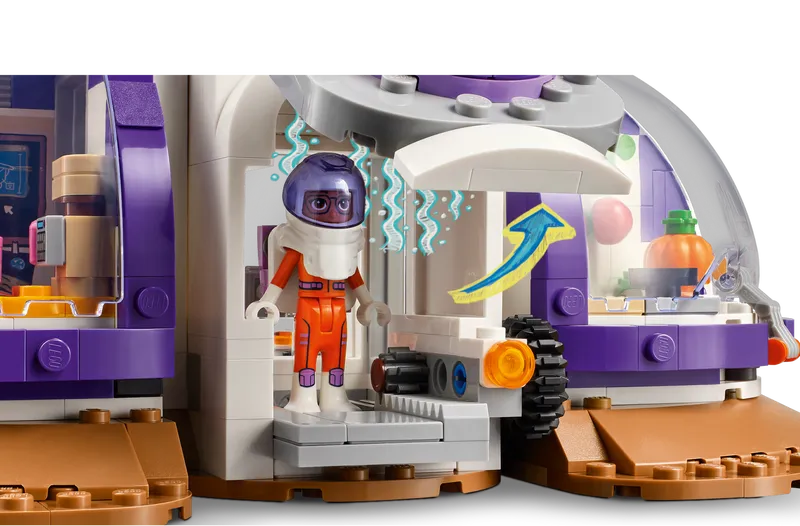 Mars Space Base and Rocket Mars Space Base and Rocket