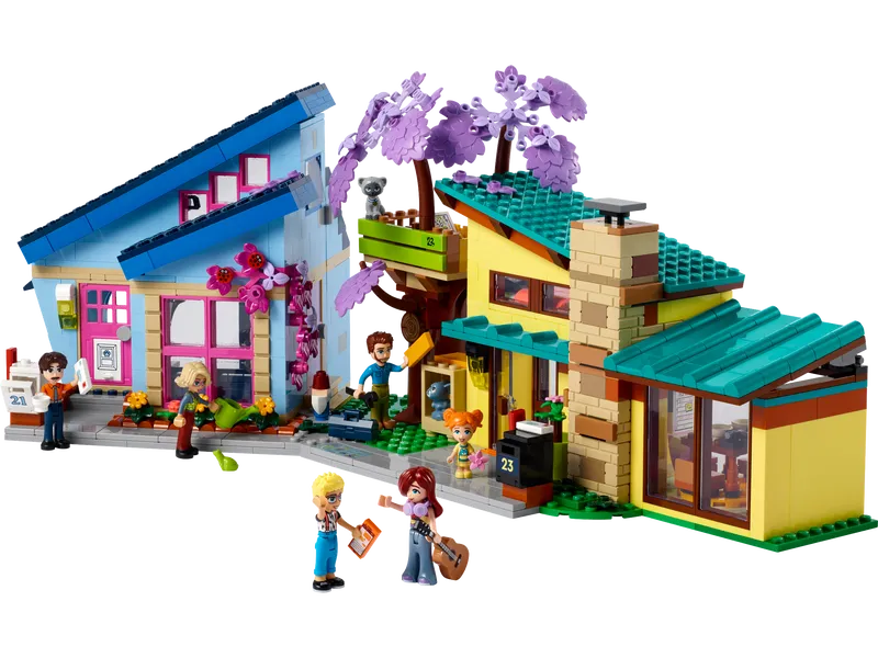 Olly's and Paisley's Family Homes
