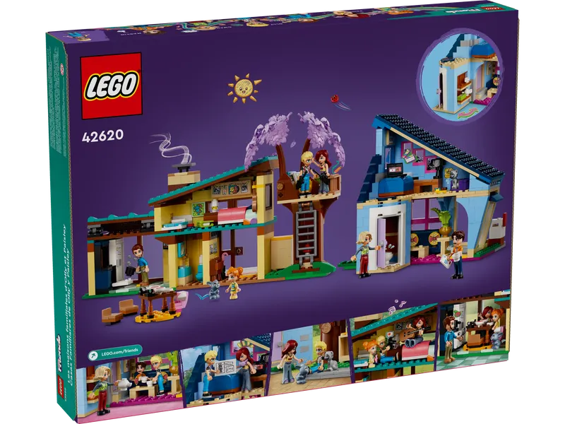 Olly's and Paisley's Family Homes