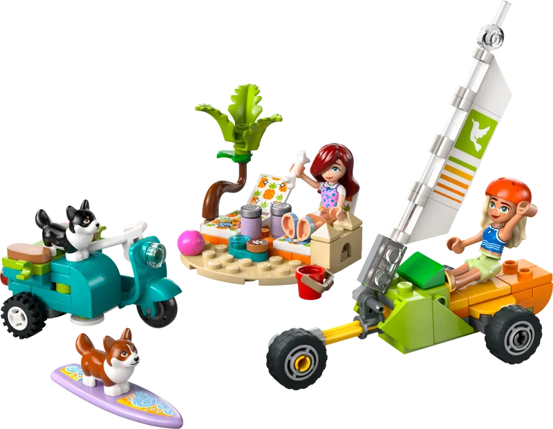 Surfing Dogs and Scooter Adventure Surfing Dogs and Scooter Adventure
