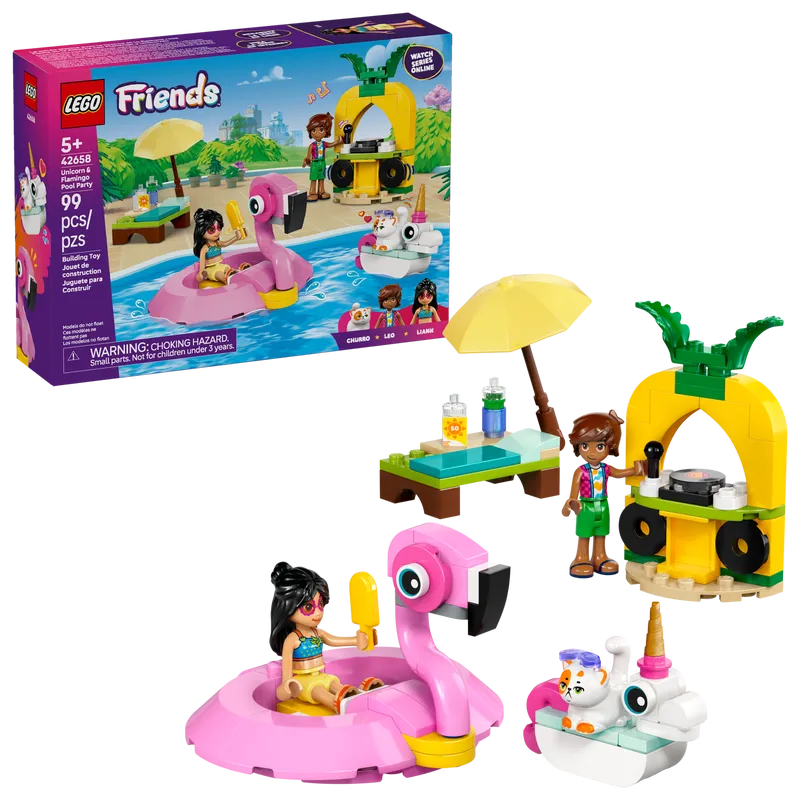 Unicorn & Flamingo Pool Party