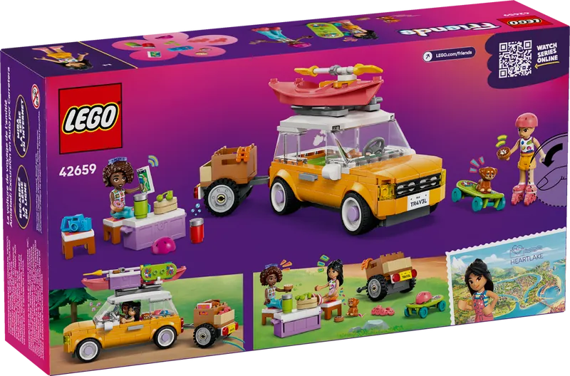Friendship Road-Trip Travel Car