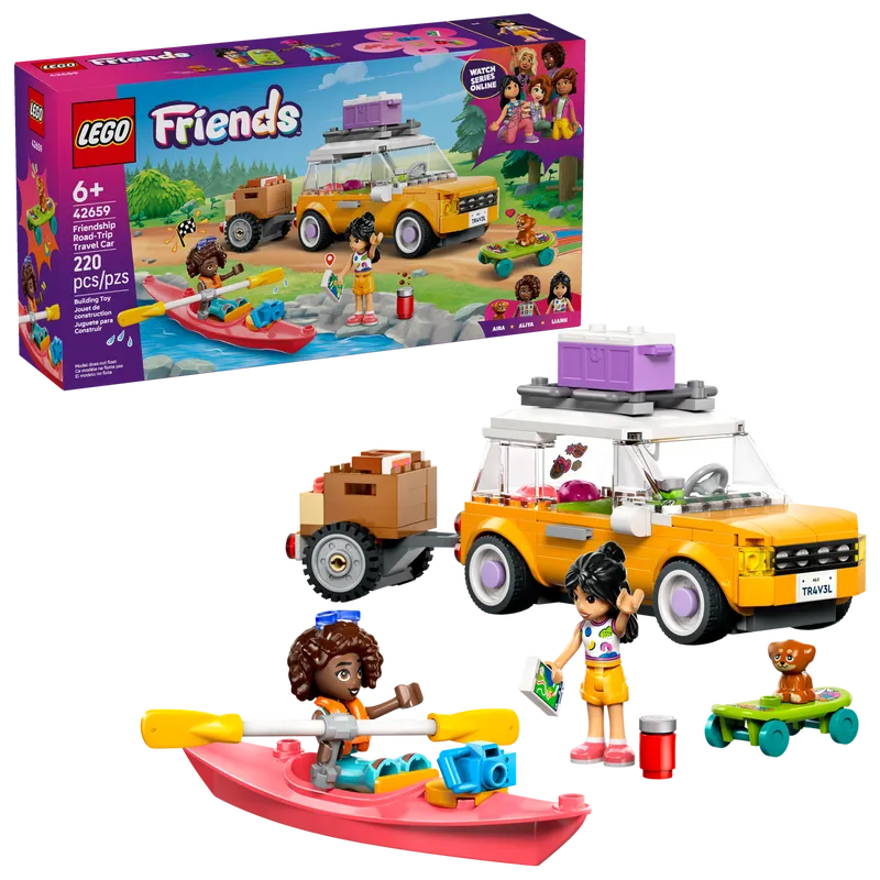 Friendship Road-Trip Travel Car