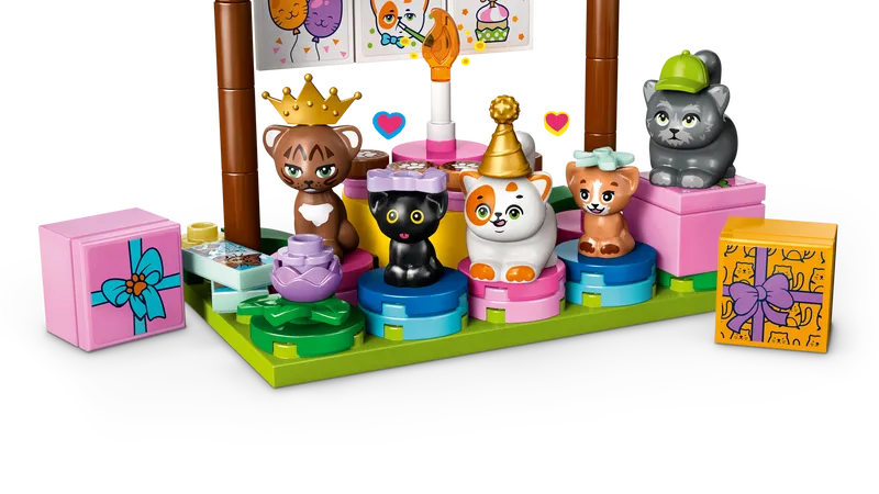 Cat Birthday Party & Tree House