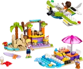 Creative Beach and Travel Suitcase