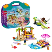 Creative Beach and Travel Suitcase