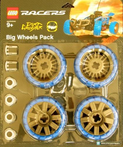 Big Wheels Pack Dirt Crusher (Blue)