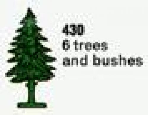 Six Trees and Bushes (The Building Toy) Six Trees and Bushes (The Building Toy)