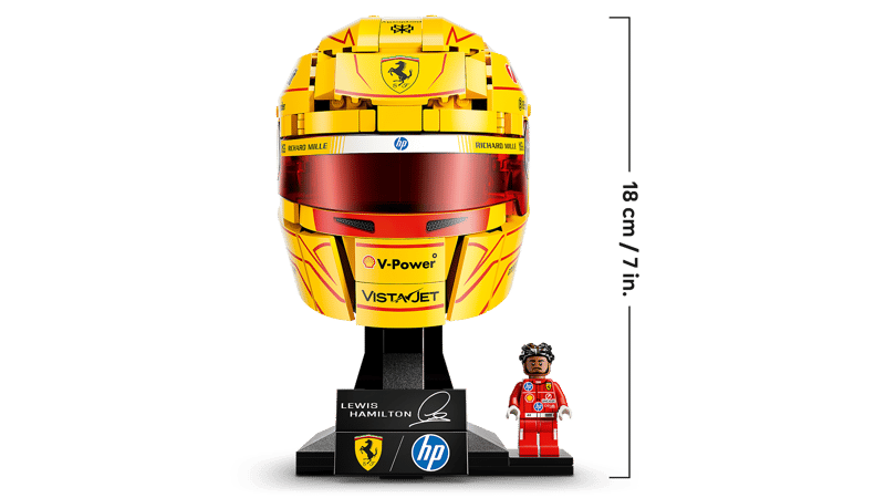Scuderia Ferrari HP Lewis Hamilton Helmet