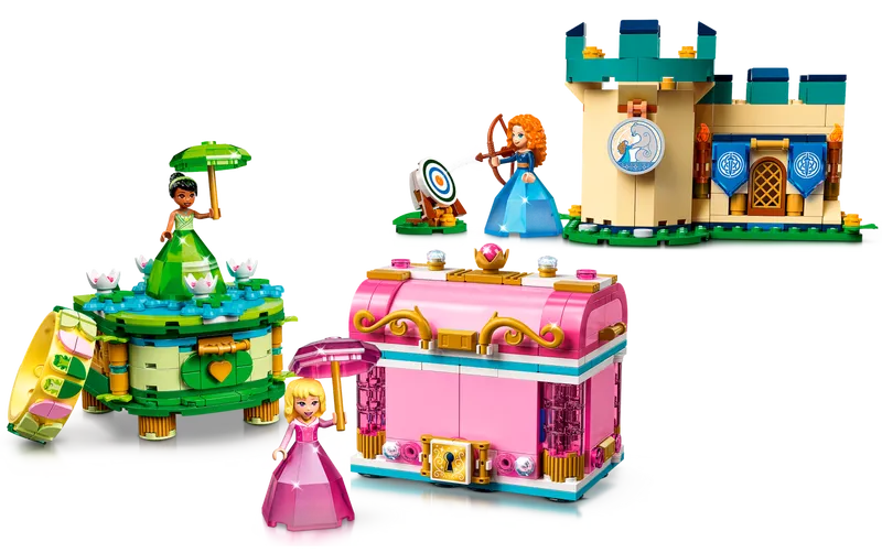 Aurora, Merida and Tiana's Enchanted Creations Aurora, Merida and Tiana's Enchanted Creations