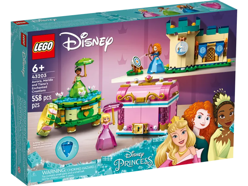 Aurora, Merida and Tiana's Enchanted Creations Aurora, Merida and Tiana's Enchanted Creations