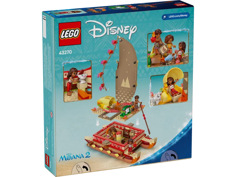 Moana's Adventure Canoe