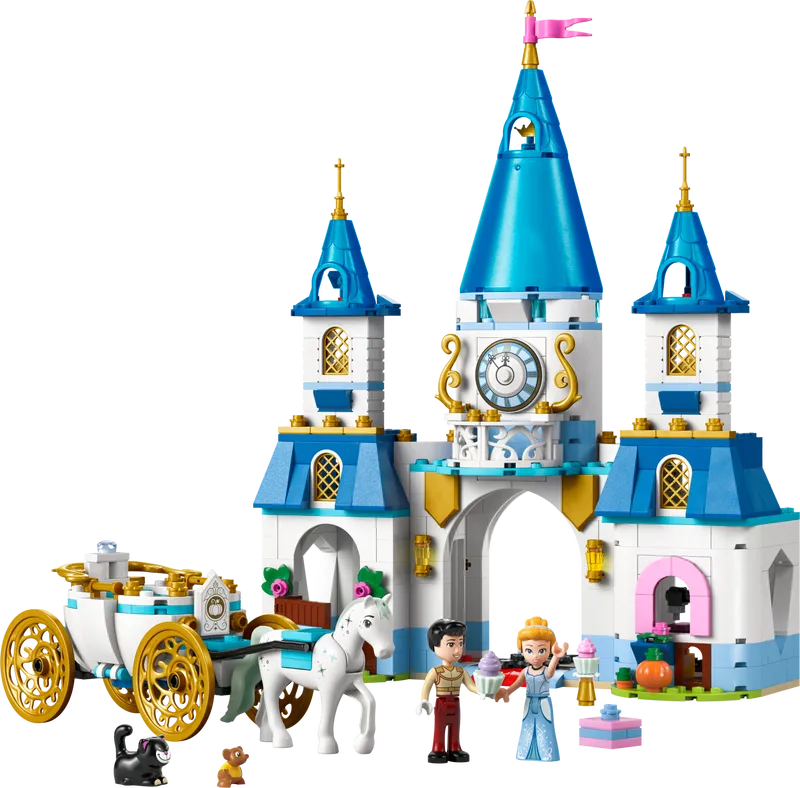 Cinderella's Castle & Horse Carriage Cinderella's Castle & Horse Carriage