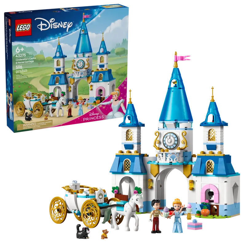Cinderella's Castle & Horse Carriage Cinderella's Castle & Horse Carriage