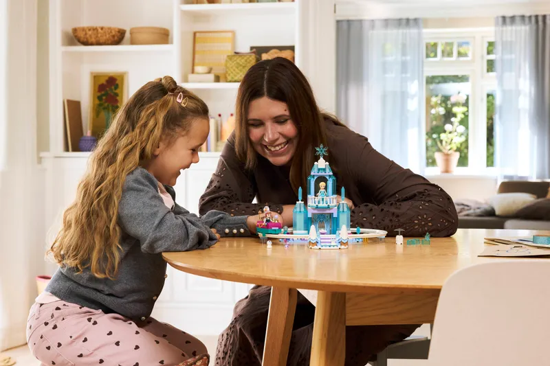 Elsa's Ice Castle &amp; Snow Ride Adventure