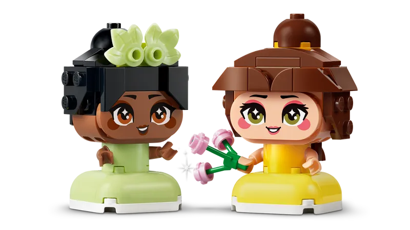 Mini Belle &amp; Tiana with Castle