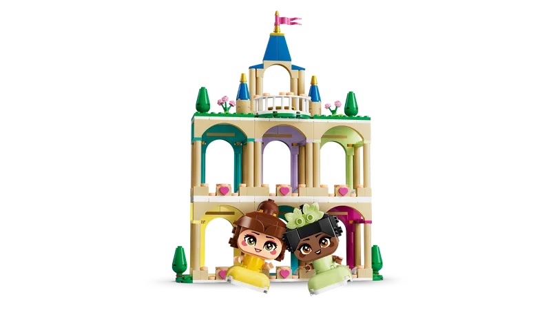 Mini Belle &amp; Tiana with Castle