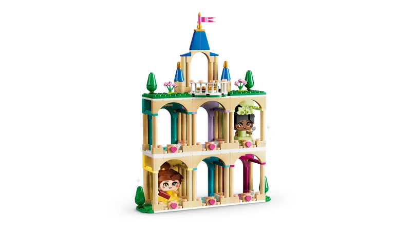 Mini Belle &amp; Tiana with Castle